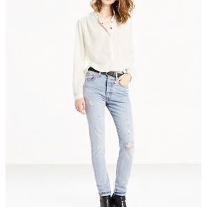 NWT Levi’s 501 Skinny Jeans